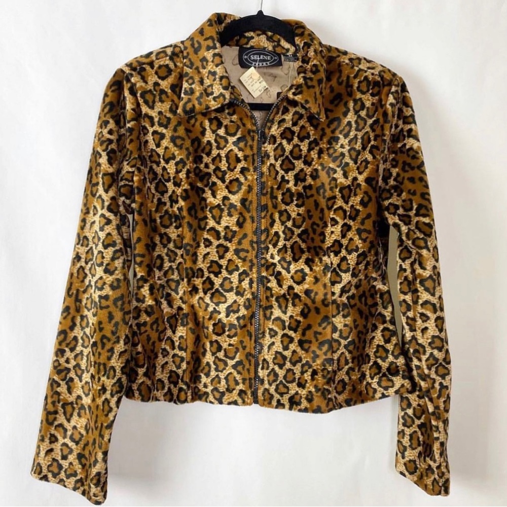 Selene Sport Vintage *DEADSTOCK* Animal Print Jacket